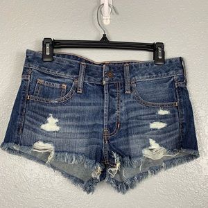 Hollister Low Rise Boyfriend Shorts
